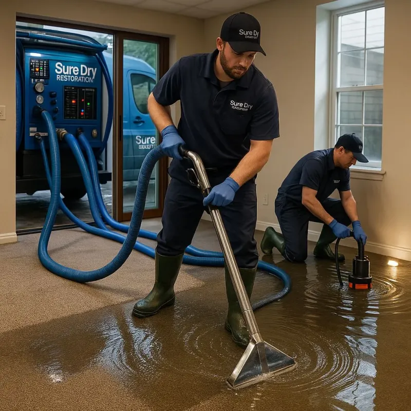 Water Extraction and Removal process in Little River-Academy, TX